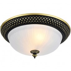 Πλαφονιέρα Οροφής Φ48cm 3xE27 230V Μεταλλική 955PETRA4L/BL